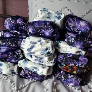 Newborn Cloth Diapers- Lot Of 17